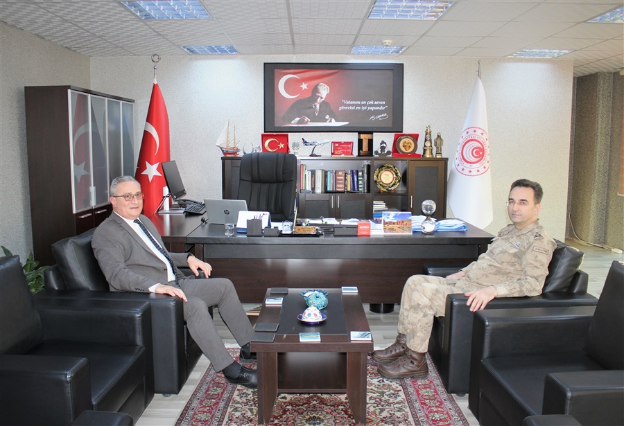 Van İl Jandarma Komutanı Tuğgeneral Sayın Adem ŞEN'den Bölge Müdürlüğümüze Ziyaret